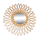 1970 wicker sun mirror