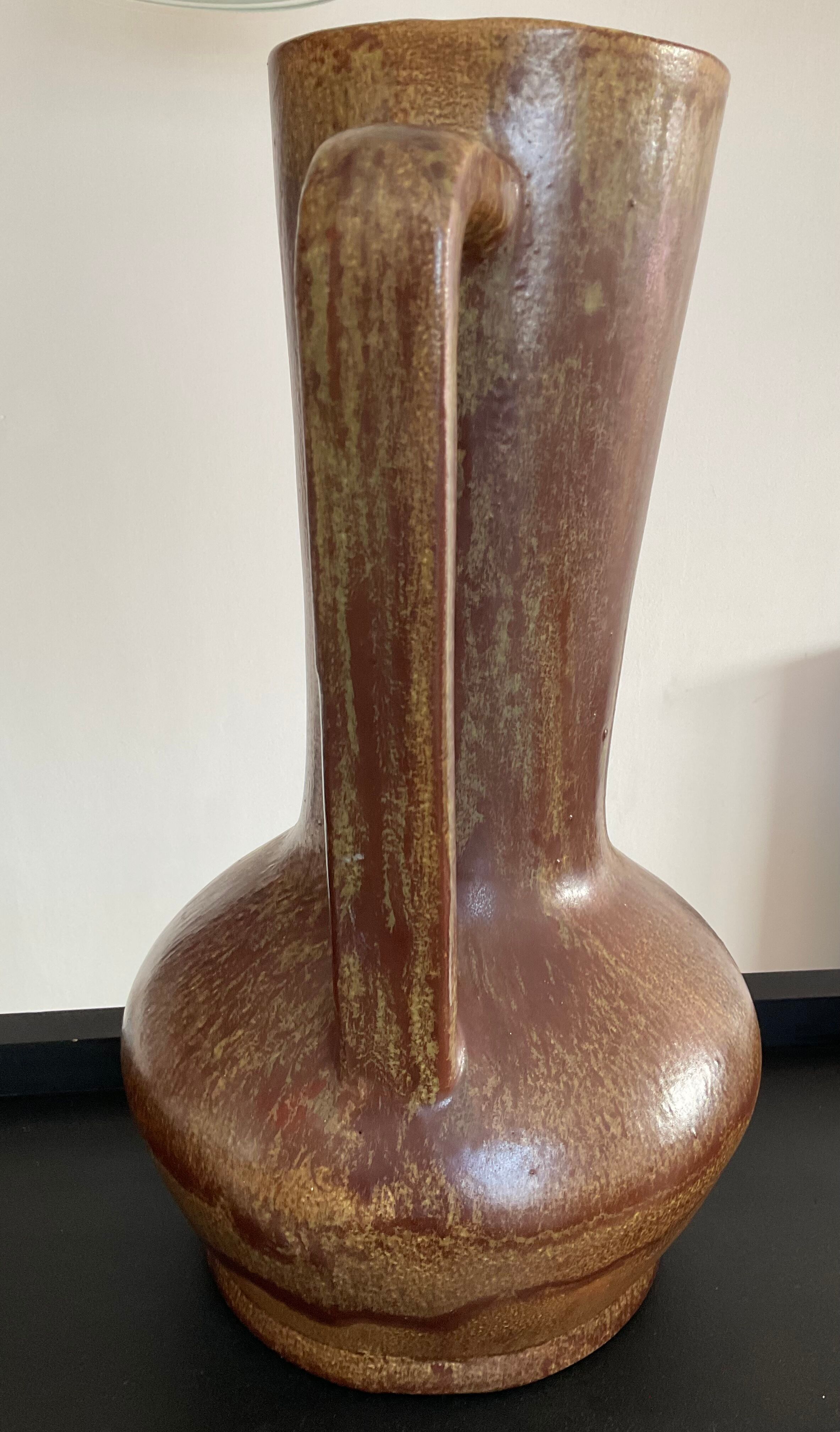 Vase vintage en céramique années 70
