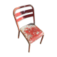 Chaise tolix rouge ancienne