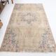 4x7 faded brown turkish rug