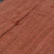 5x10 Burnt Orange Designer Vintage Oushak Kilim Rug, 164x305 Cm