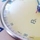 Vintage Japy yellow clock made in France