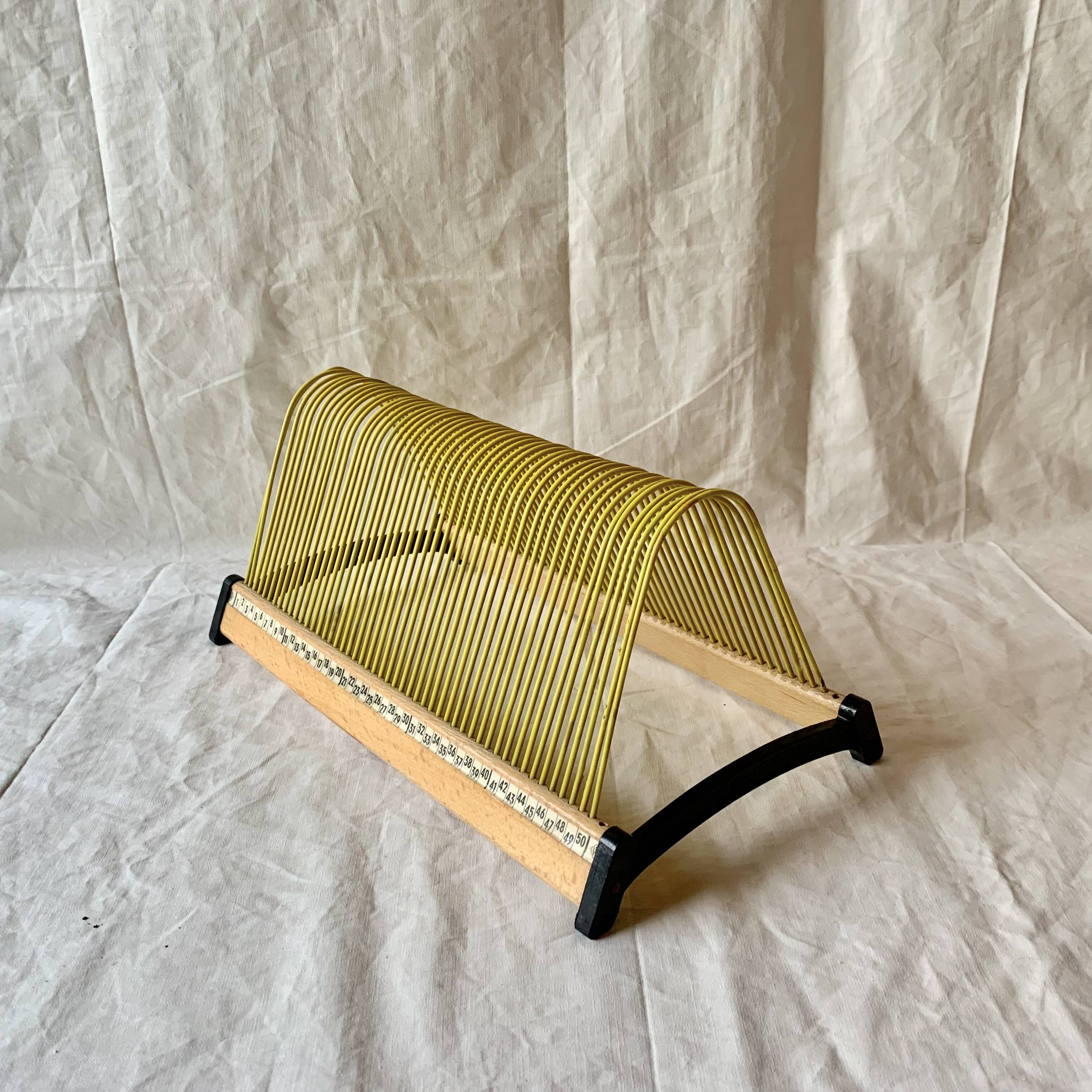 Plattofix vintage record holder for 50 vinyls