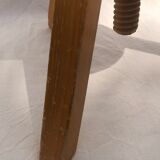 Tripod workshop stool with screws, 1970