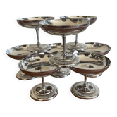 Art Deco ice cream bowls