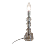 Lampe de chevet en verre acrylique années 1960