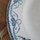Plat rond de service terre de fer