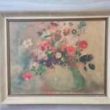 Peinture Odilon Redon « Des fleurs dans un vase »