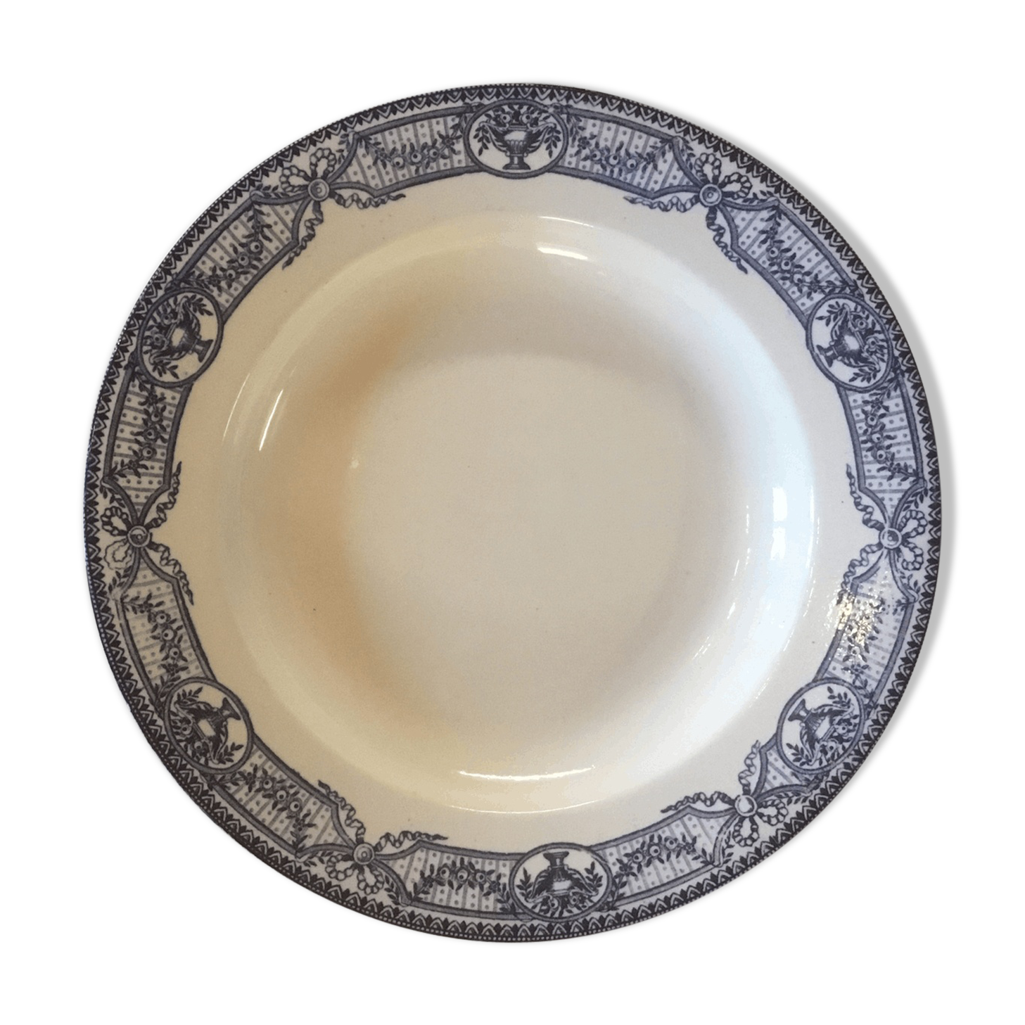 6 assiettes creuses Terre de Fer