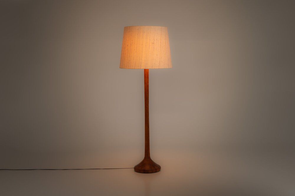 Danish teak floor lamp by Domus, 1960s