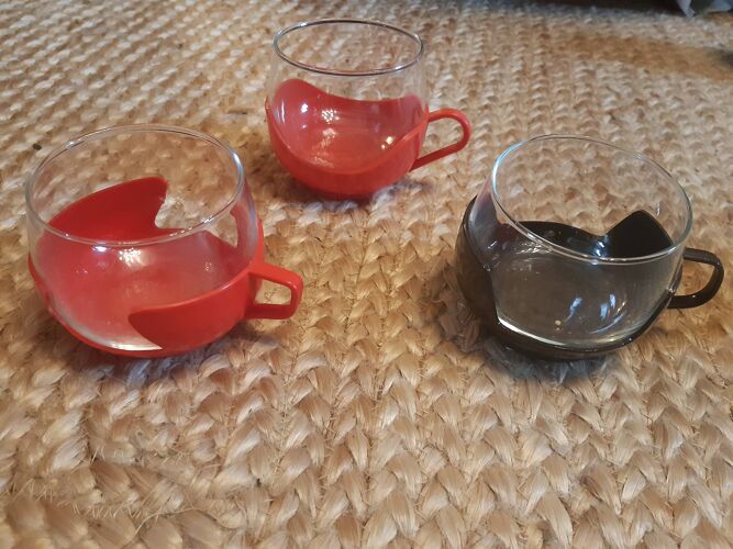 Tasses à café ou à thé vintage 70's melitta
