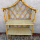 Rattan shelf Chinese hat from the 1960s Sweden