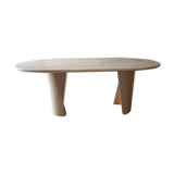 Travertine table