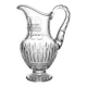 Cut crystal water jug from Saint-Louis