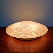 Large frosted glass ceiling light (diam 45cm), Doria, 1970