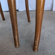 Set of 4 Mid-century Bentwood Cane Dining Chair, Thonet Style, 1970s Yugosl