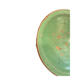 Dish hollow afghan regional enamelled