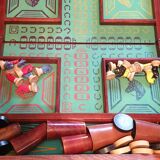 Multifunction antique game box