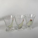 Suite de 7 verres à Shot Tapio Wirkkala