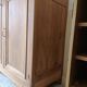 Renovated asymmetrical Art Deco wardrobe/cupboard