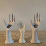 Trio of vintage ceramic ring sizes