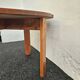 1970s solid larch dining table for four people by Mária Szedleczky - Signed