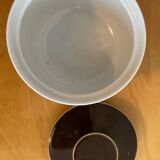 Pot / sucrier Winterling Bavaria porcelaine vintage authentique années 1970