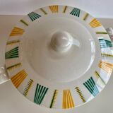 Vintage Sarreguemines soup tureen Brigitte