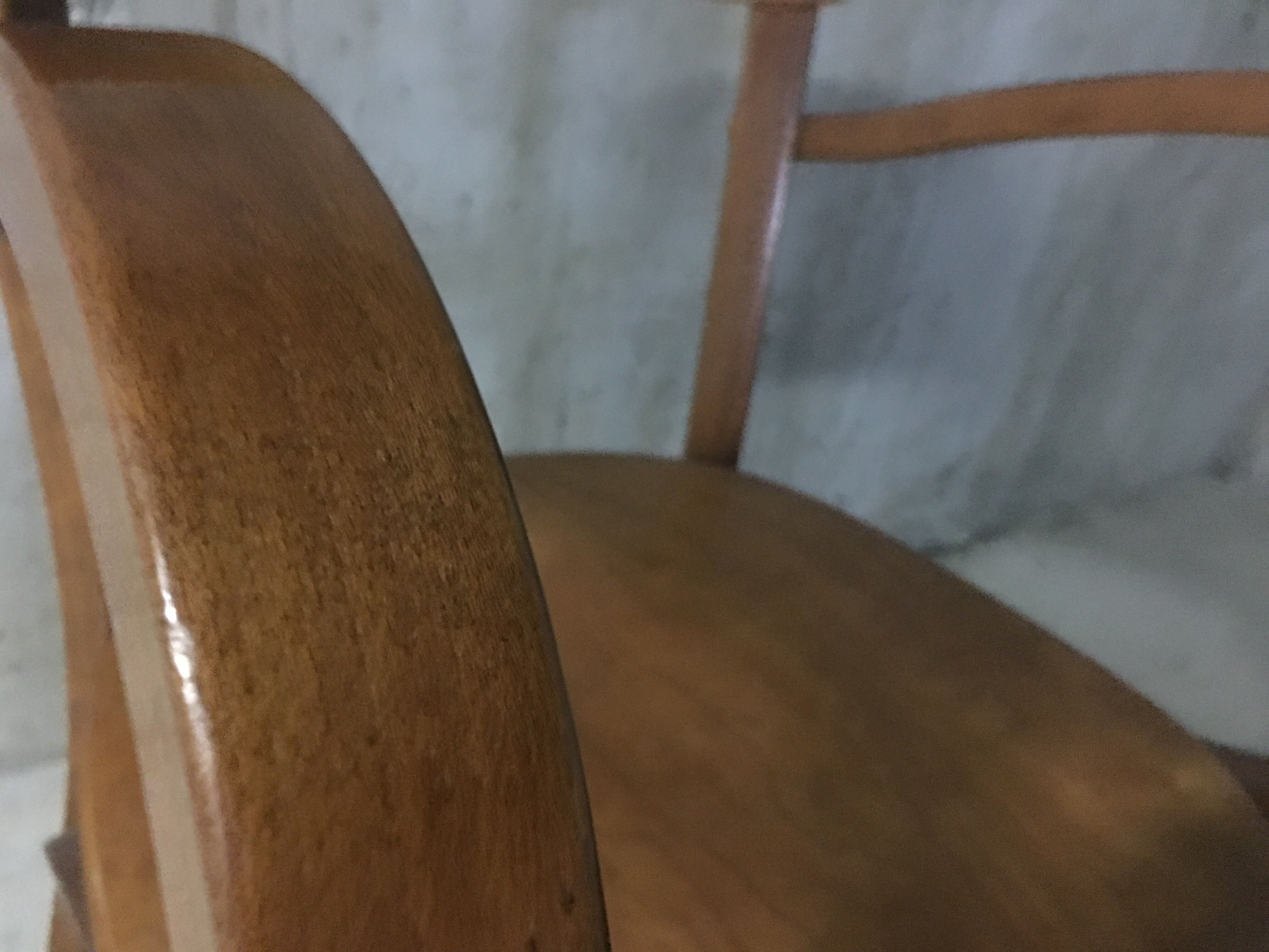 Armchair bridge wood 50 years