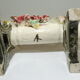 Old ceramic bouquet maker from the 1930s - Vintage Victorian French Majolica