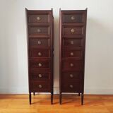 Pair of Louis XVI style chiffoniers