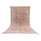 Tapis vintage Beni Mguild 196 CM X 383 CM - tapis marocain berbère - tapis marocain