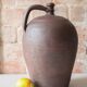 Old handled pot, antique pot, handled jar, interior decoration, collection, pottery.
