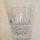 Set of 6 crystal wine glasses