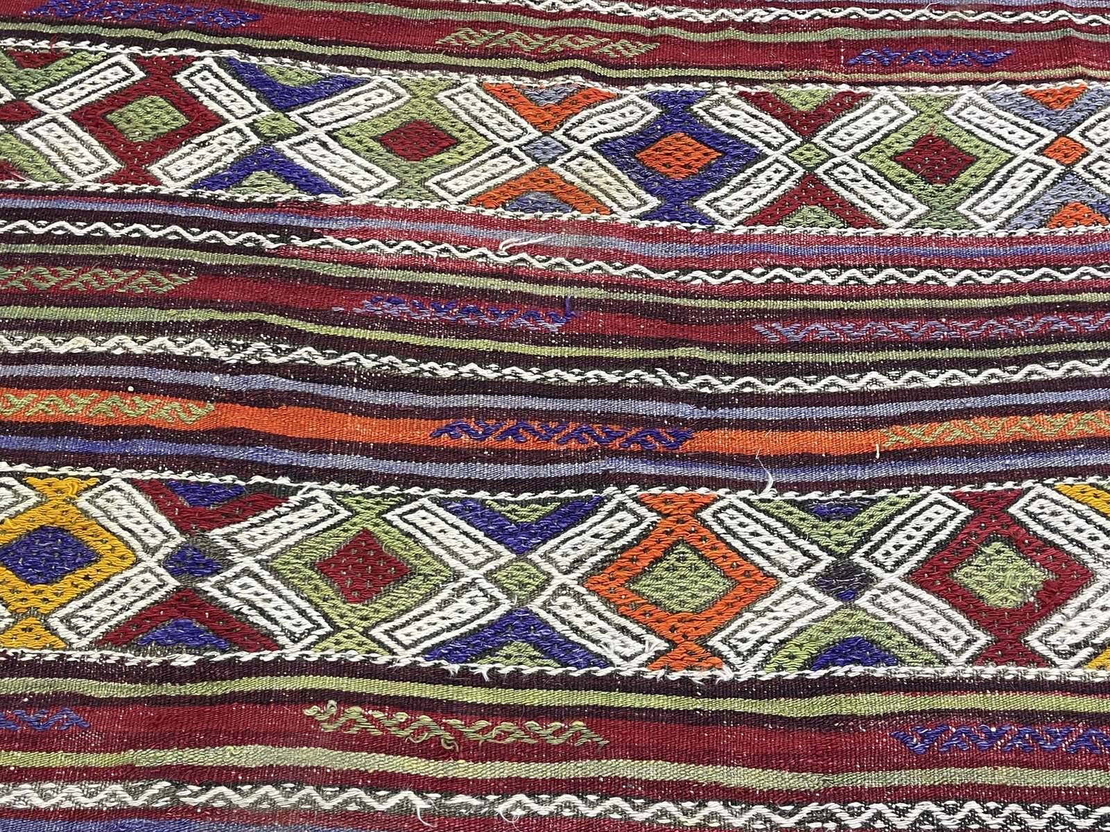 Wool kilim rug