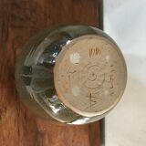 Vintage vase in enamelled ceramic