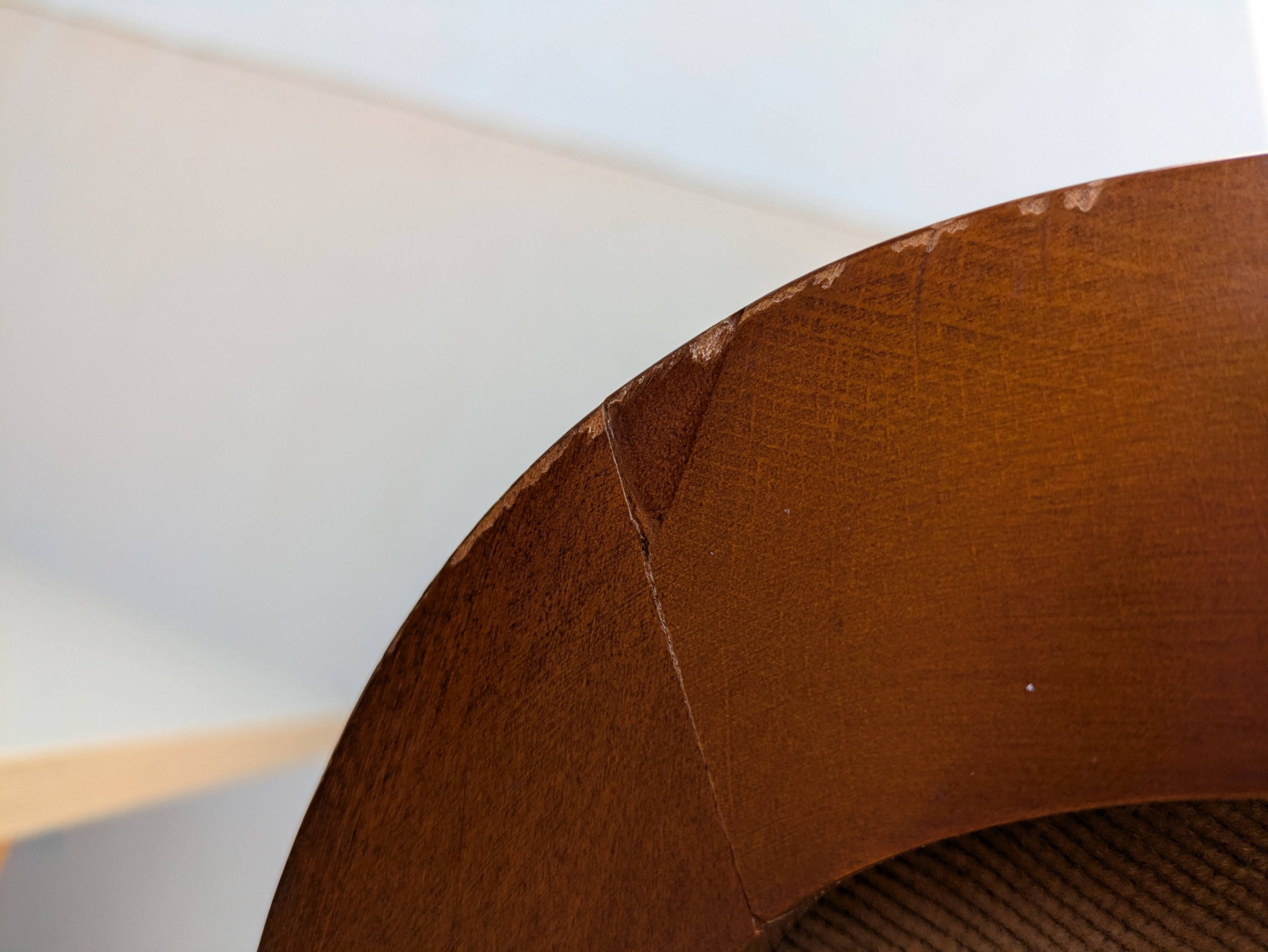 Set of 2 wooden and velvet chairs