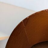 Set of 2 wooden and velvet chairs