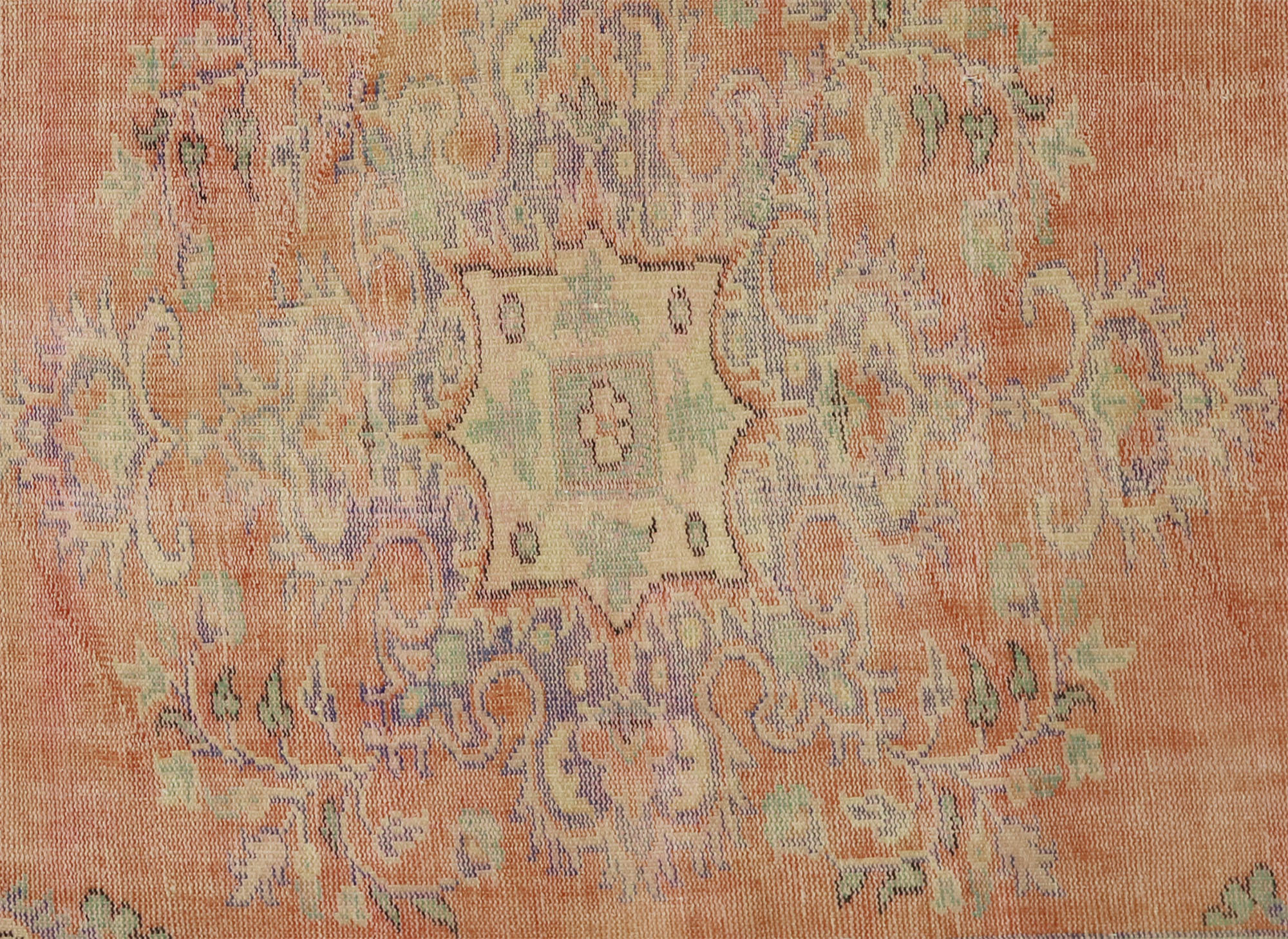 Anatolian handmade vintage rug 286 cm x 166 cm