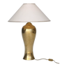 Classical Baluster-Shaped Brass Lamp, 1970s