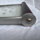 Small Art Deco tray in etched glass and chrome-plated metal – 1930s/40s