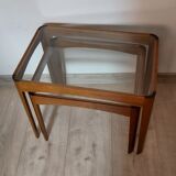 A pair of teak tables, Denmark, 1970s