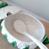 Cauliflower slip tureen