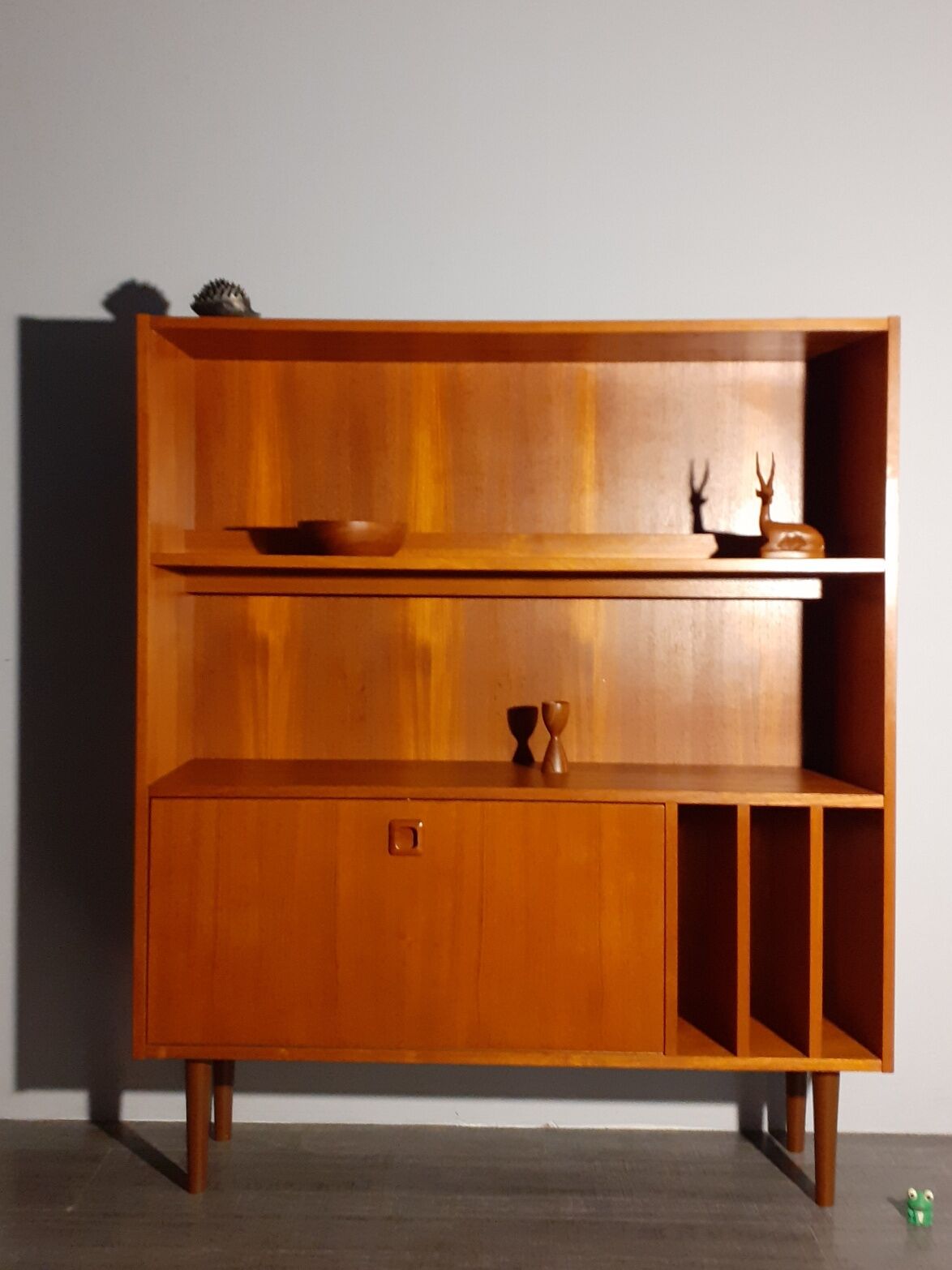 Danish Library in Teck, Scandinavian Vintage 1960s