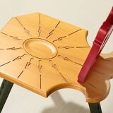 Very rare Museum Chair by Alessandro Mendini for Osvaldo Mastrangelo Italy