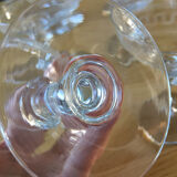 6 champagne glasses