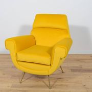 Mid-Century Armchair by Gigi Radice for Minotti, Italy, 1960s