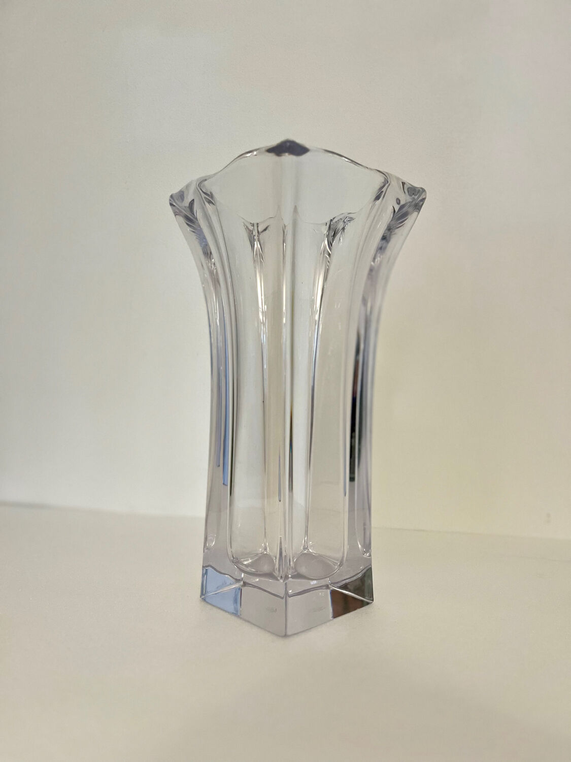 Crystal vase – Vannes crystal, France
