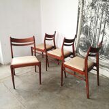 Set de 4 chaises scandinaves