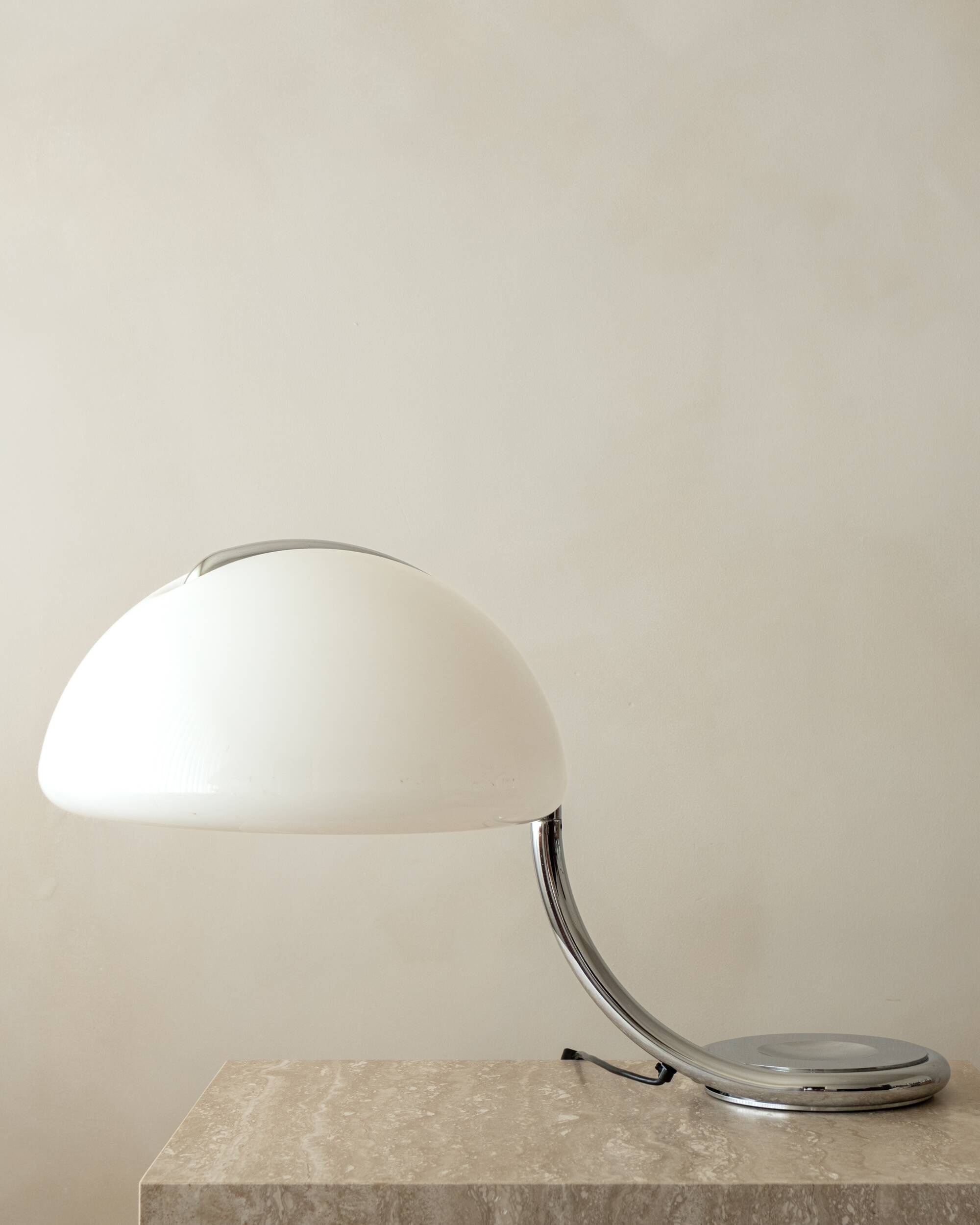 Serpente Model 599 Table Lamp by Elio Martinelli for Martinelli Luce, 1970s